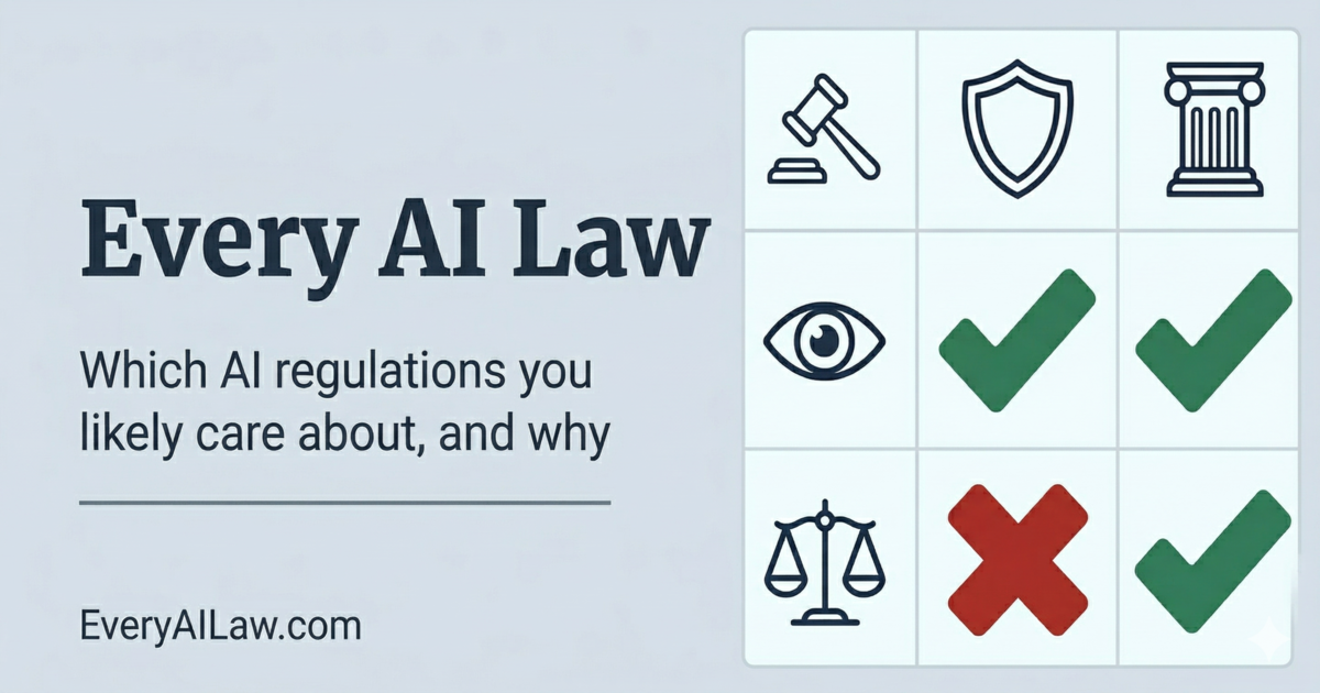 Every AI Law social preview